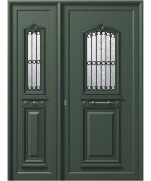 Παραδοσιακή πόρτα P110 με πλαϊνό P115, ασφάλεια