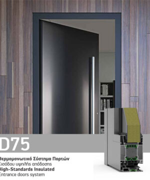 D75 INSULATED ENTRANCE DOOR SYSTEM